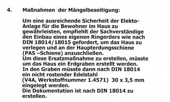 Elektrogutachten Ausschnitt Seite 2